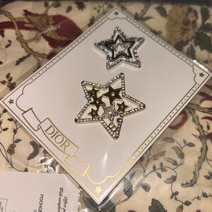 DIOR BARRETTES ETOILES Holiday 2025 GWP STAR HAIR CLIPS 🌟